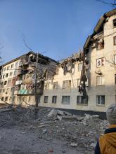 In the morning, Lysychansk was startled by intense shelling