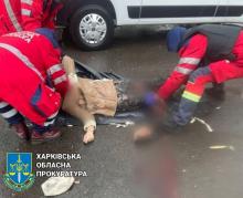 The occupiers continue to destroy Kharkiv - two civilians were killed in the shelling
