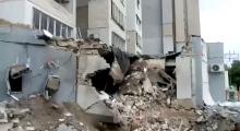The consequences of the night shelling of Mykolaiv were shown in the President's Office