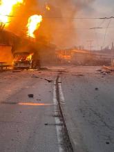 Consequences of the attack on the Dnipro HPP