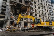 Rescue Operations Continue in Kharkiv Following ruSSian Strike on Residential Building