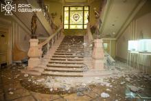 Odesa: Russian Strike Hits City Center, Injuring Two and Damaging Hotel